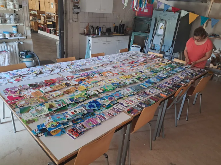 1300 kleuren canvasjes sorteren Rianne
